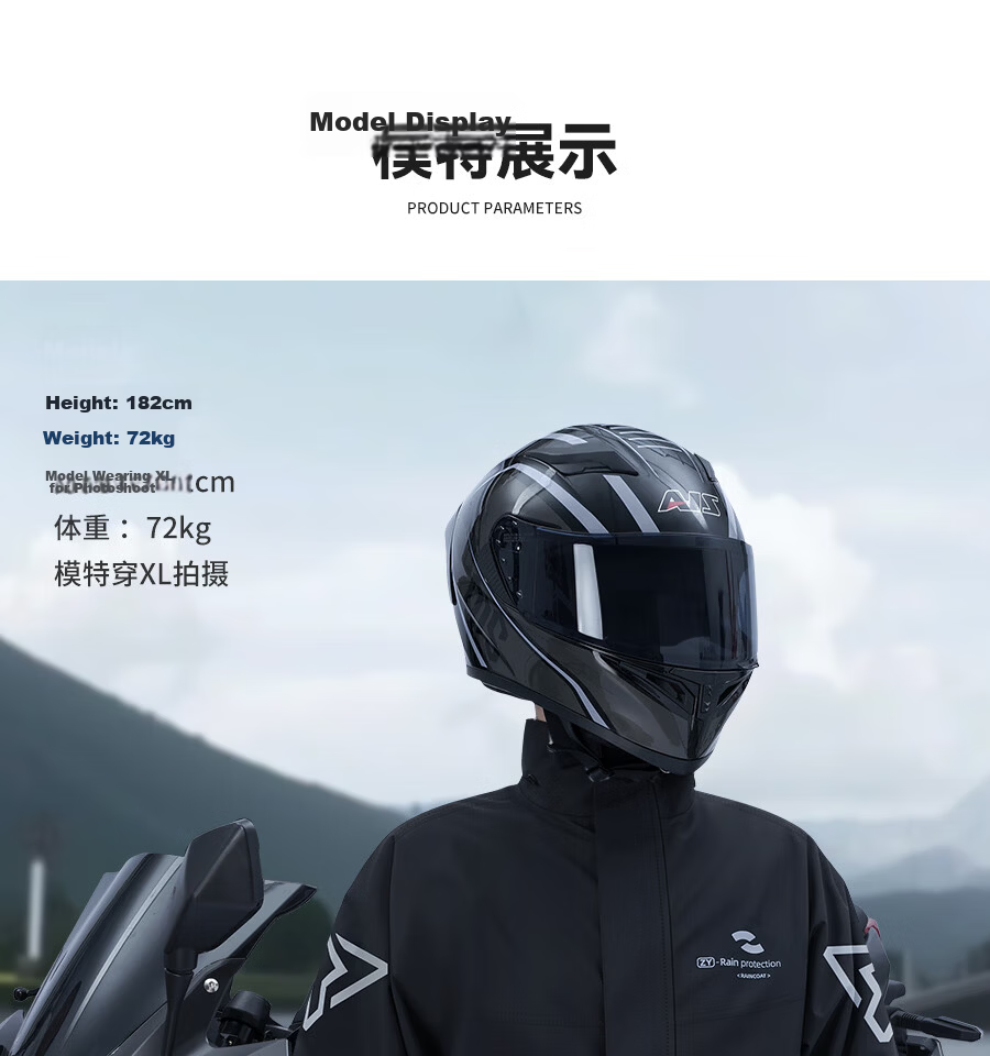 KEYRU Motorcycle Raincoat Electric Vehicle Rider Rain Suit Set Unisex Delivery Split Type Heavy Rainproof 22