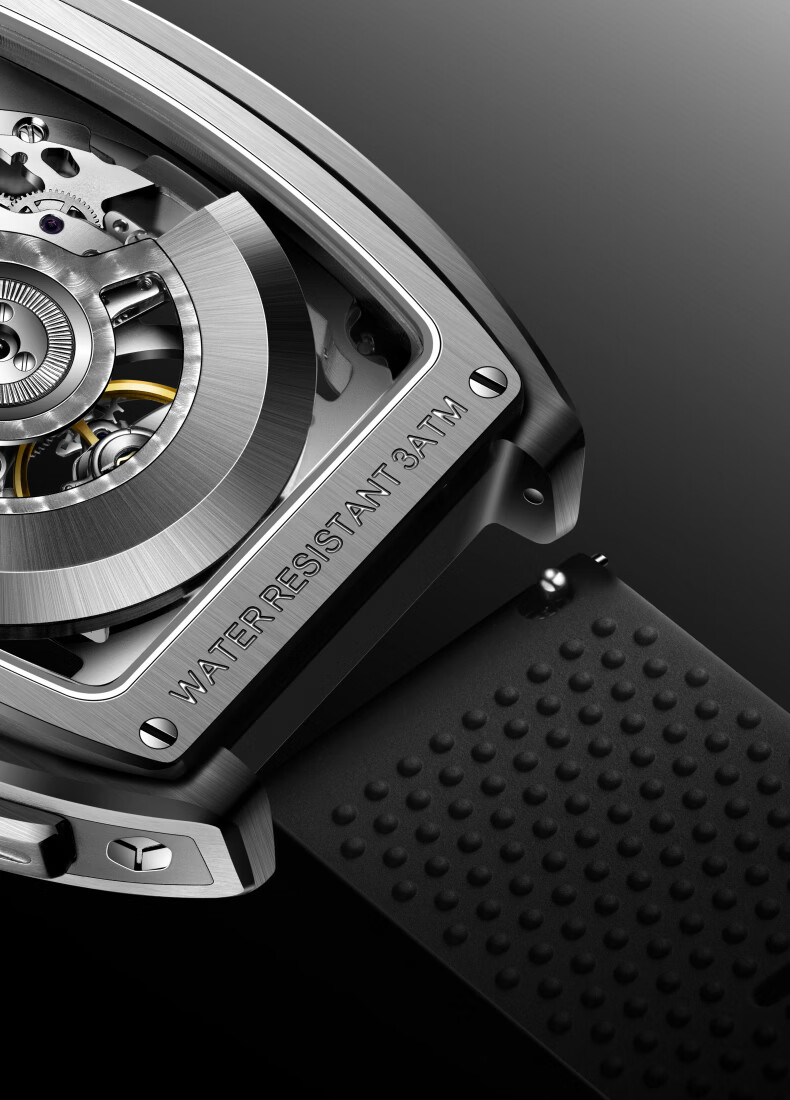 CIGA Design Xijia Sharp Barrel Dual-Skeleton Mechanical Watch Men's Wristwatch Birthday Gift 19