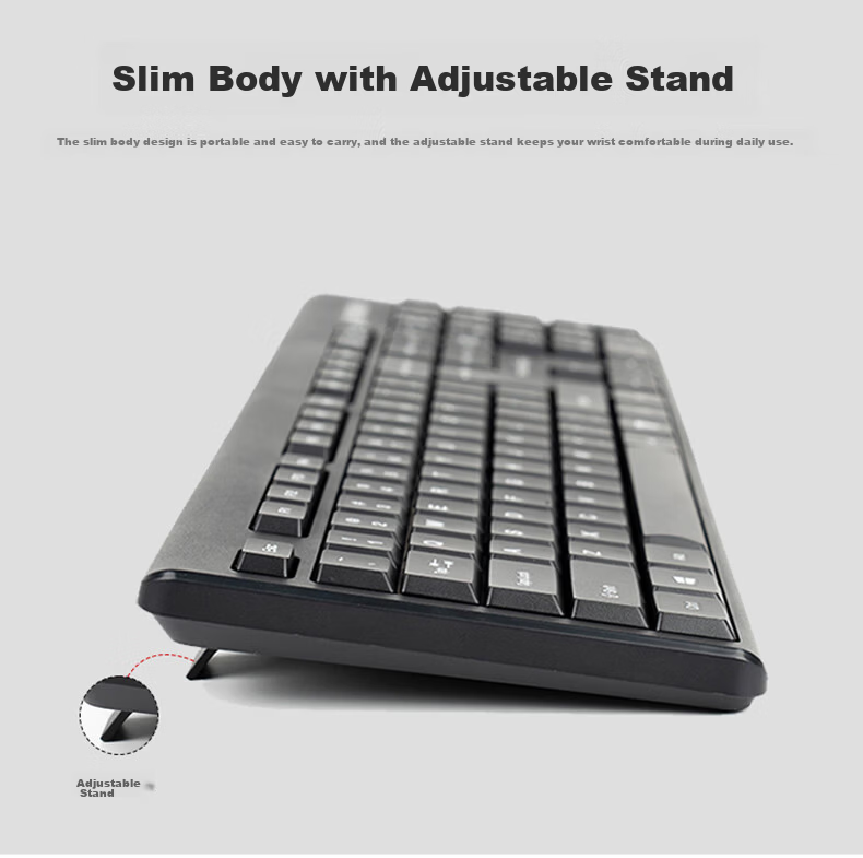 Lenovo Wired Gaming Keyboard KW41 RGB Breathing Backlight Metal Panel PUBG E-sports Keyboard External Keyboard for Desktop Laptop Black 6