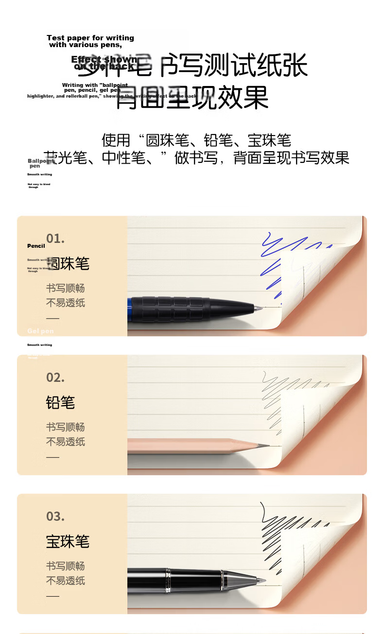 Deli B5/60 Sheets Kraft Paper Spiral Notebook, Student Error Correction Book, Thick Spiral Notebook, 8 Books LB560-5 12