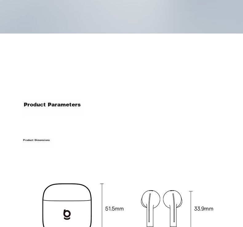 BASEUS W04 Semi-In-Ear True Wireless Bluetooth Earphones New Upgrade Premium Sound Quality 60H Long Battery Life Compatible with Apple Huawei Vivo Honor Oppo Phones Gift 31