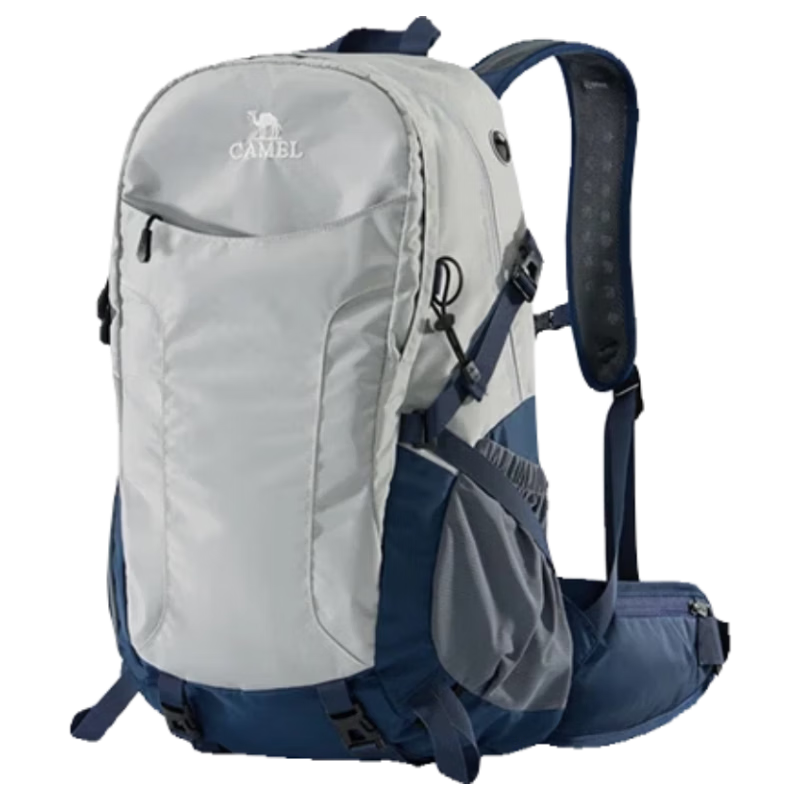 CAMEL Outdoor Mountaineering Backpack Professional Hiking Travel Waterproof Lightweight Double Shoulder Bag 574D789643 Advanced Gray