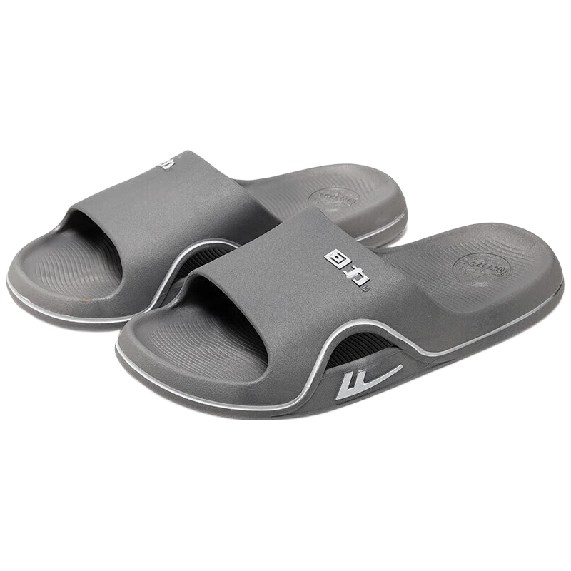Warrior Four Seasons Trendy Slip-Resistant Lightweight Comfortable Men's Indoor Outdoor Sandals HL3920 Gray Size 41
