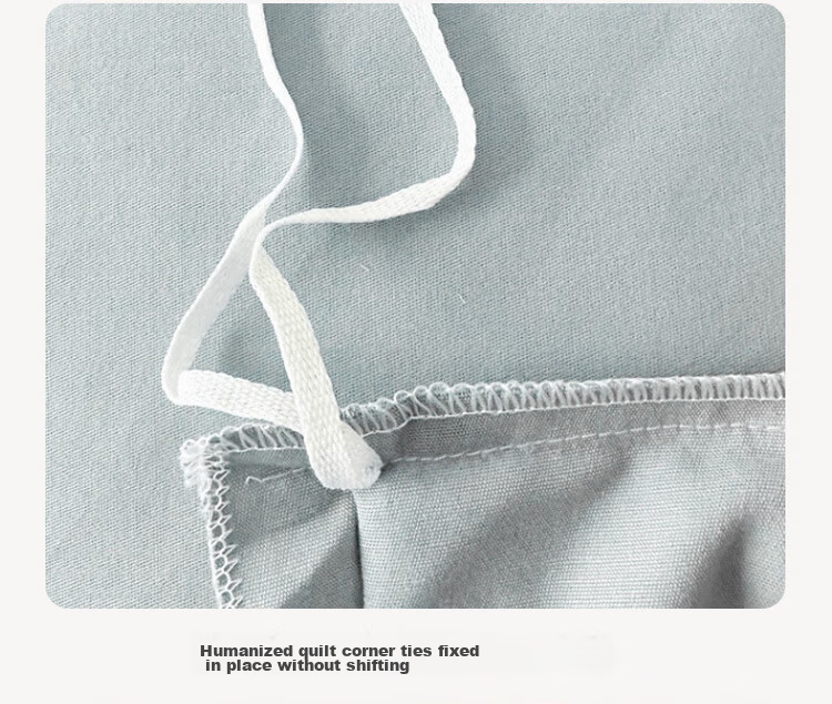 MUJI 100% Cotton Duvet Cover Single Piece, 200x230cm, Suitable for 1.5m/1.8m Bed 8
