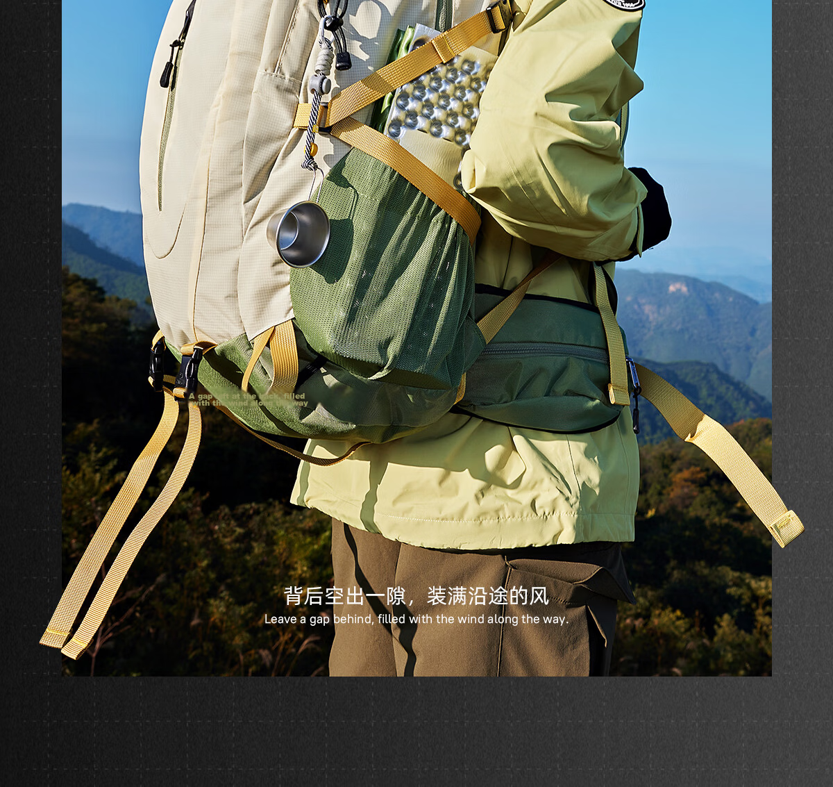 CAMEL Outdoor Hiking Backpack Waterproof Sports Backpack for Men and Women Travel Trekking Mountaineering Bag 2S04001A Advanced Gray 10