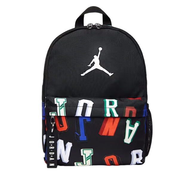 Jordan Unisex Polyester Backpack Letter Print DV5304-016 Black One Size