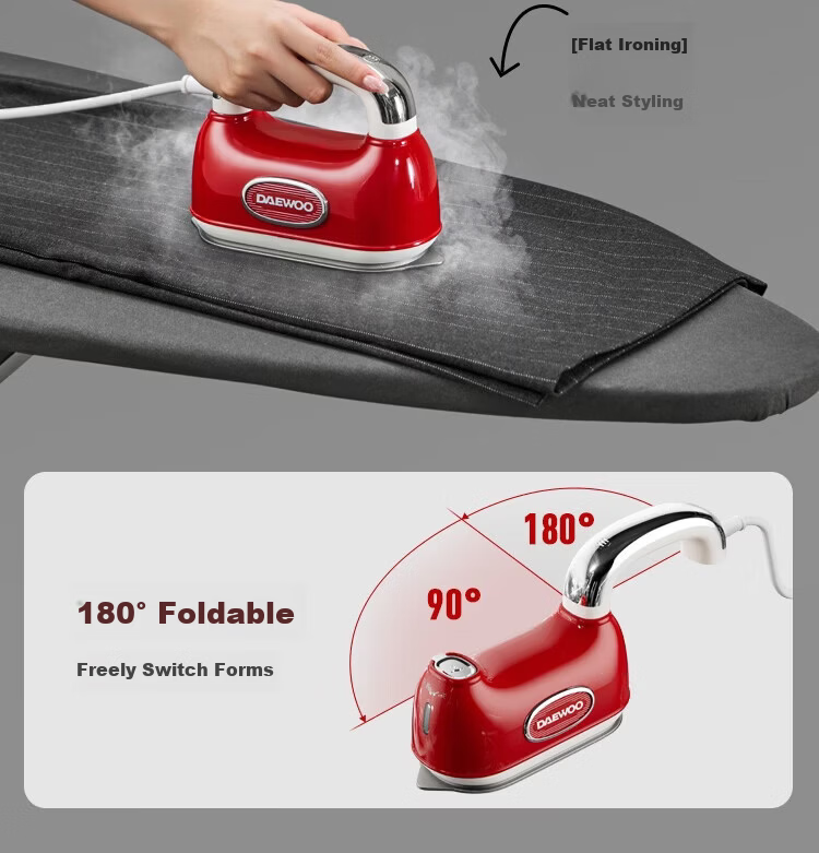 DAEWOO Hobo Handheld Garment Steamer Portable Home Travel Mini Iron HI-045 22