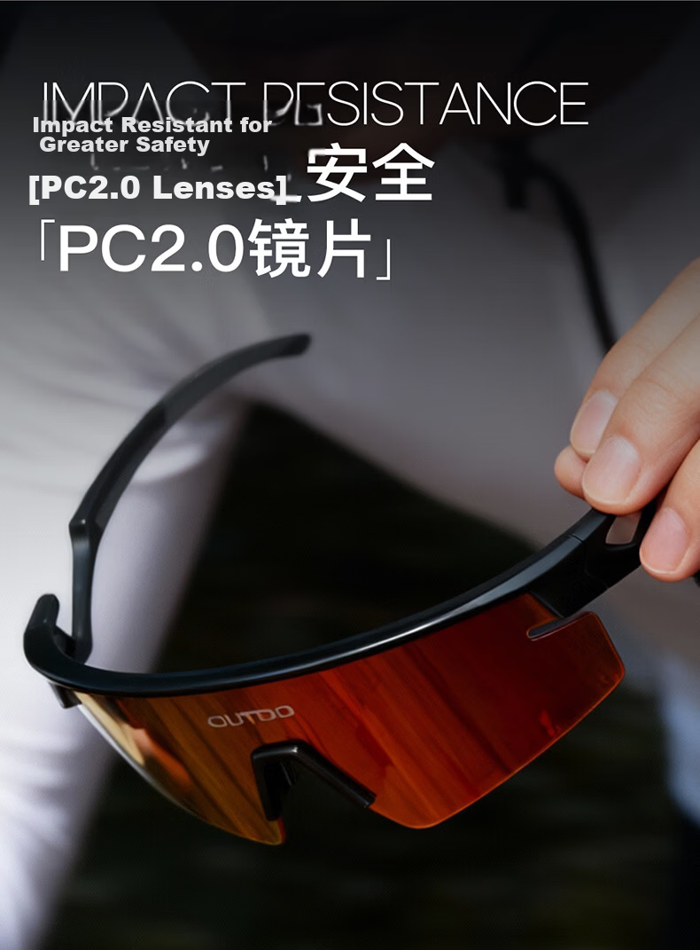 GOTURE Windproof Cycling Glasses Polarized Road Bike Sunglasses for Men and Women Sports Protective Eyewear Model 67027-49 7