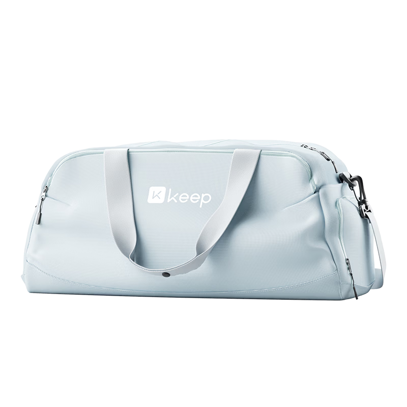Keep Swimming Bag Dry and Wet Separation Travel Fitness Unisex Sports Training Waterproof Shoulder Crossbody Bag 472 Gray Blue