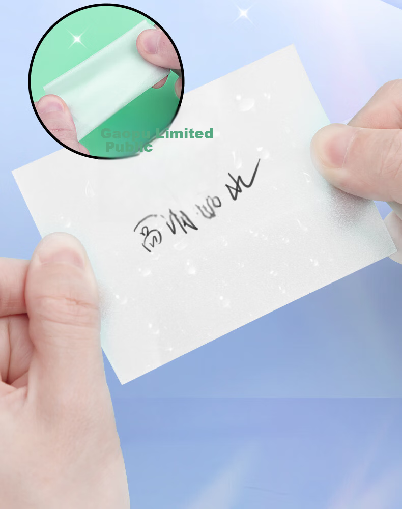 M&G Stationery Frosted Transparent Sticky Notes Labels Adhesive Strong Student Error Correction Note Paper Quick-Drying Writable Large Size 95*70mm YS-653 Exam Essential 10