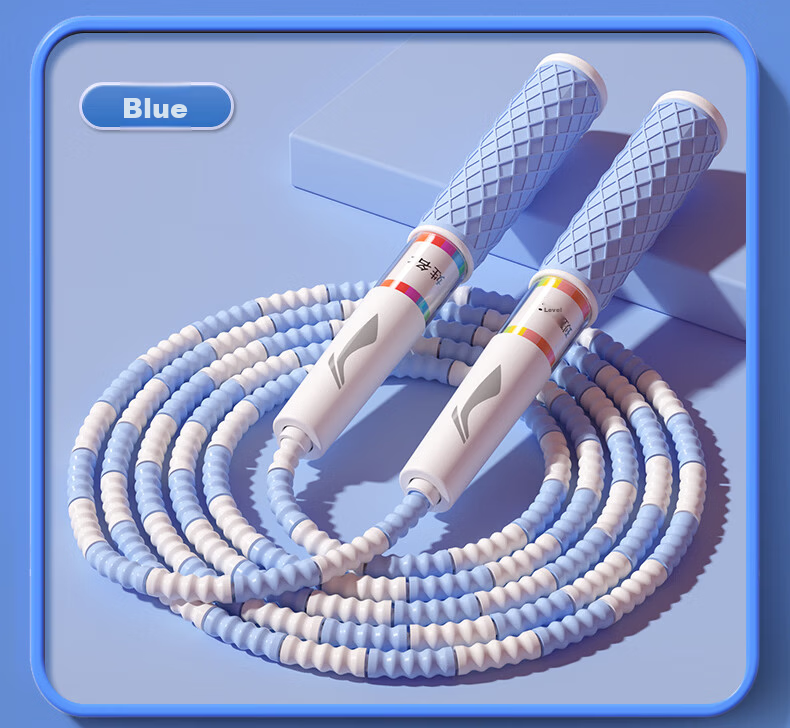 LI-NING Bamboo Jump Rope for Children Kindergarten Primary School Beginners Ages 3-6 Exam Training Special Edition 24