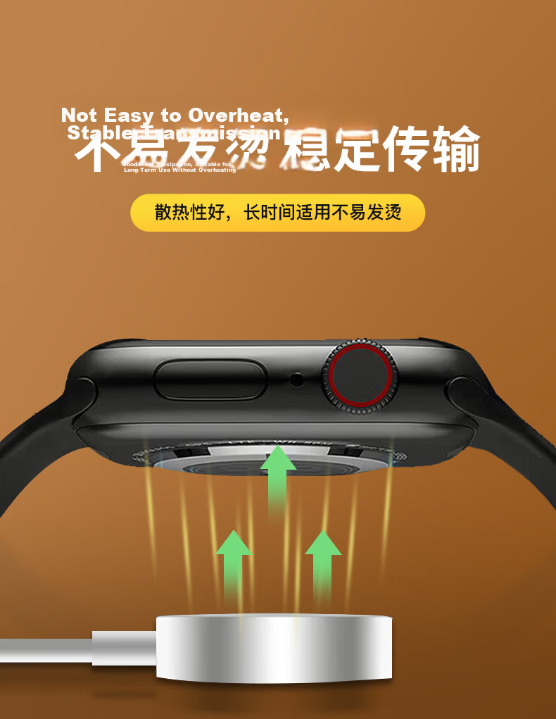 Baking Magnetic Wireless Charger Dock for Huawei Watch5/4 Pro/3/GT6/5/4/3 Fast Charging 6 Pro/5 Pro/4 Pro/3 Pro/D2 FIT5/4 Honor 4