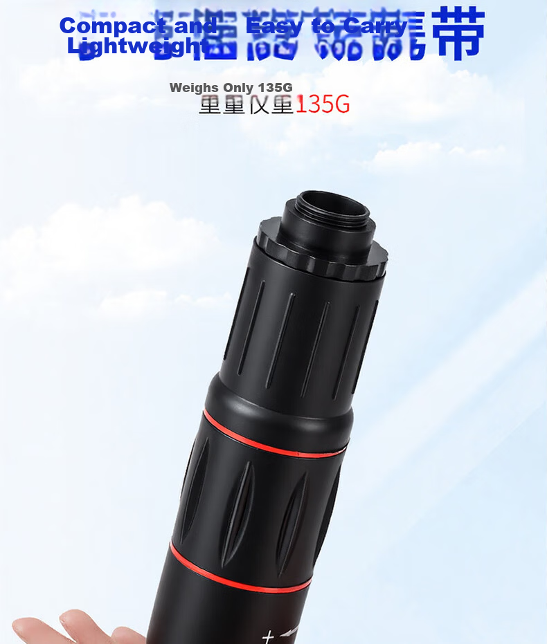 HUGE Monocular Telescope Birdwatching Ultra HD Professional Mak Zoom Large Aperture Outdoor Waterproof Stargazing Moon Observation 8