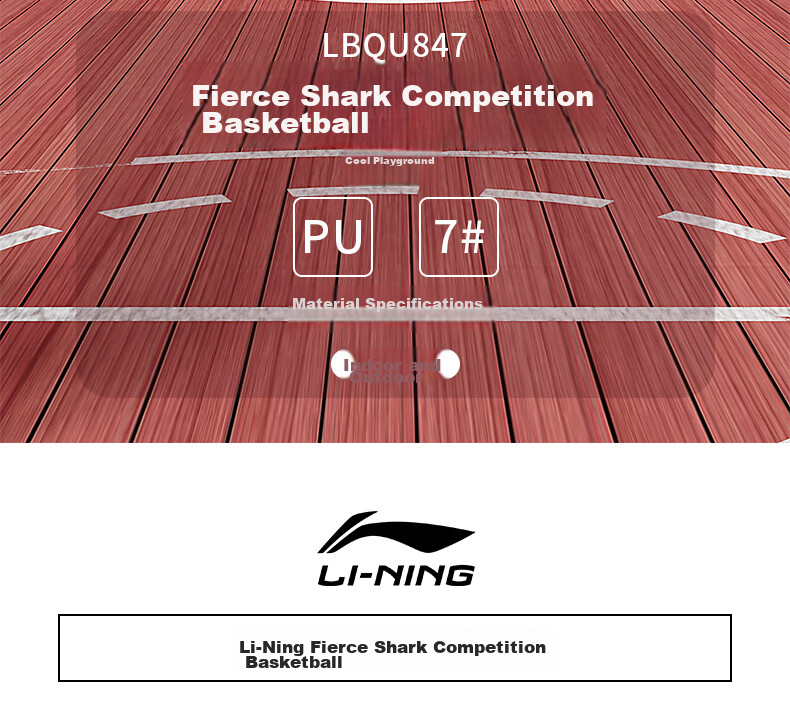 Li-Ning Basketball, Youth Size 6, for Middle School And Elementary School Girls, Exam-Specific, Wear-Resistant, Non-Slip, Competition Training, Size 6 Basketball 2
