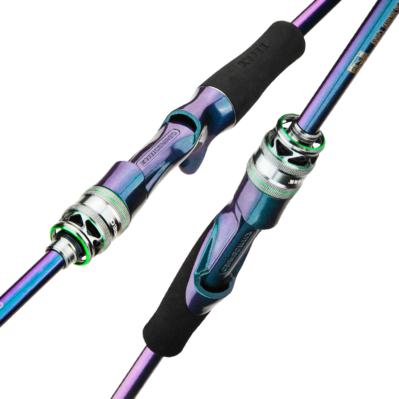 Komairay Dragon Warrior 8th Generation Universal Lure Rod 2.1m Straight Handle Set Long Cast Ultra-Light Carbon Pike Fishing Rod
