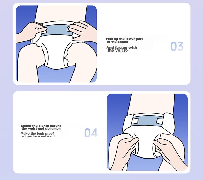 Bubandi [Formamide Not Detected] Qinxin Soft Air Baby Diapers M88 Pieces Summer Ultra-Thin Baby Diapers 17