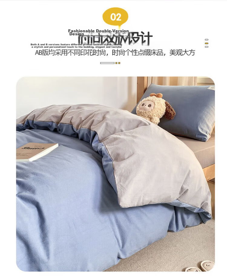 MUJI Cotton Bedding Student Six-Piece Set (Three-Piece Set + Pillowcase + Quilt Core + Mattress) Dormitory Bunk Bed Quilt 5