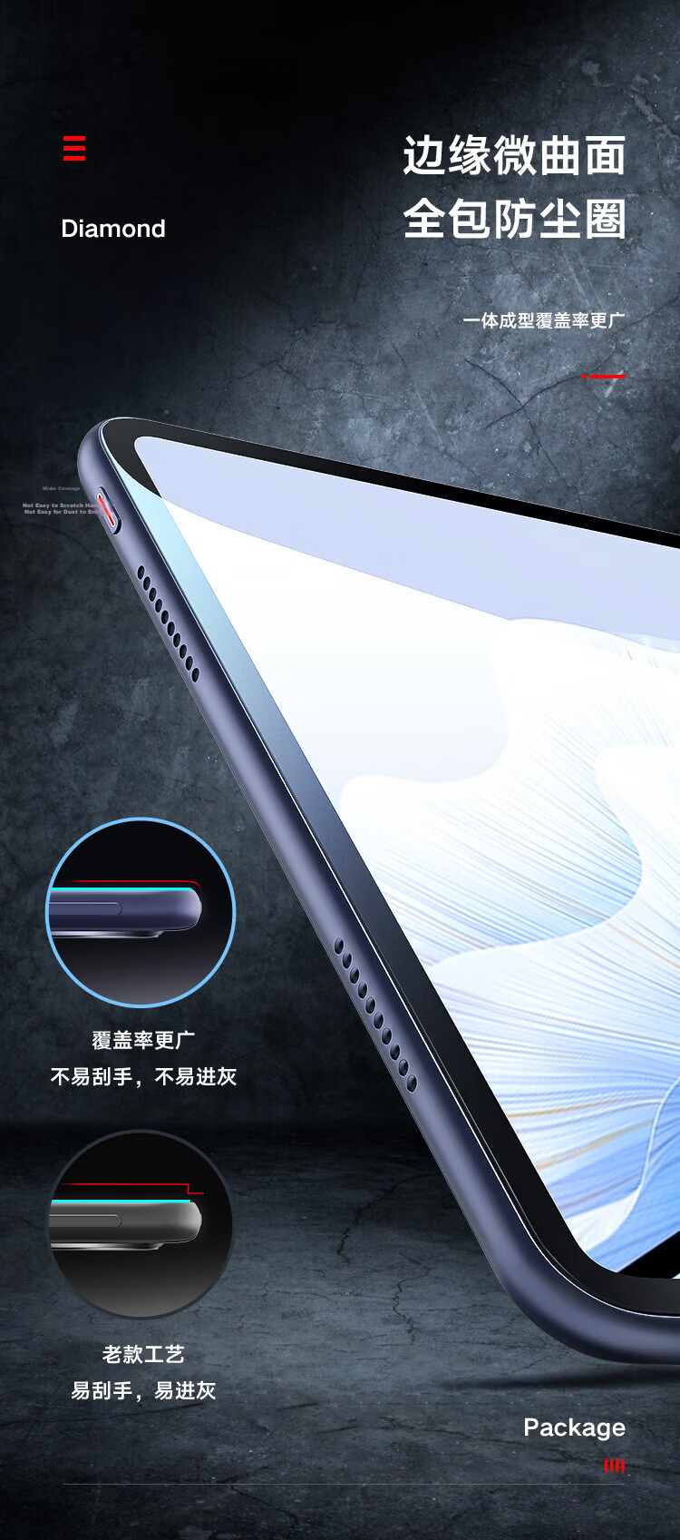 ALittleFlower AR Anti-Reflective Film for Huawei MatePad Pro 12.2 2025/24 Model Tempered Glass Screen Protector 12.2-inch Full-Screen HD Film 5