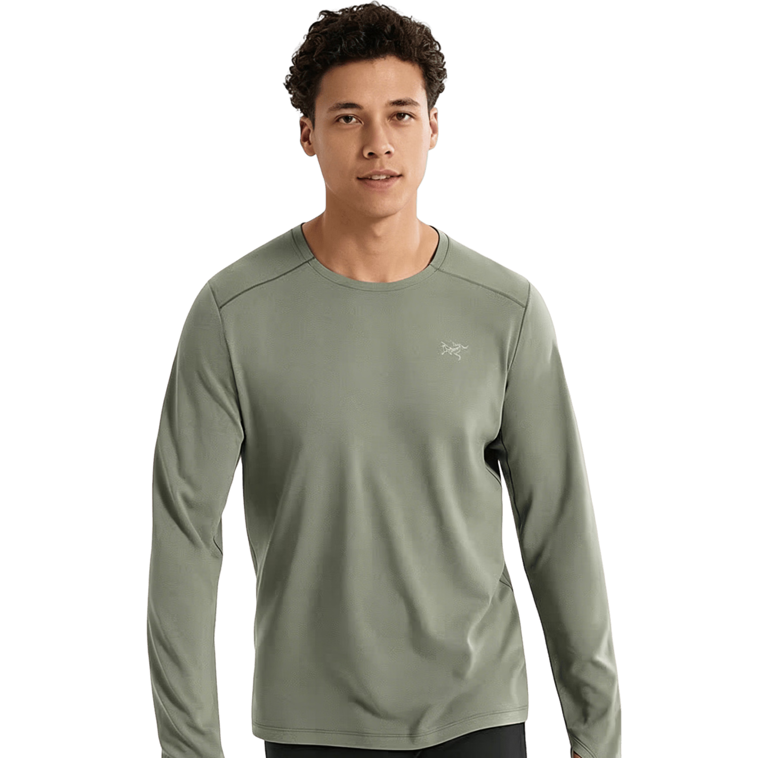 ARC'TERYX CORMAC HEAVYWEIGHT LS Men's Long Sleeve T-Shirt in Carriage Gray XL