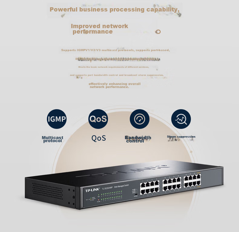 TP-LINK Cloud Managed Full Gigabit 10-Port Cloud Switch (8 Gigabit Ports + 2 Gigabit SFP) Enterprise-Level Splitter POE Power Supply TL-SG2210PEF 5