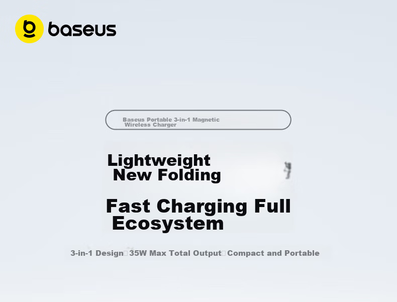 Baseus Apple Watch Charger PD 100W 2-in-1 Data Cable Watch Charging Cable Compatible with iPhone 17/16/15 and Watch S11/10/9/8/SE/Ultra 3 1