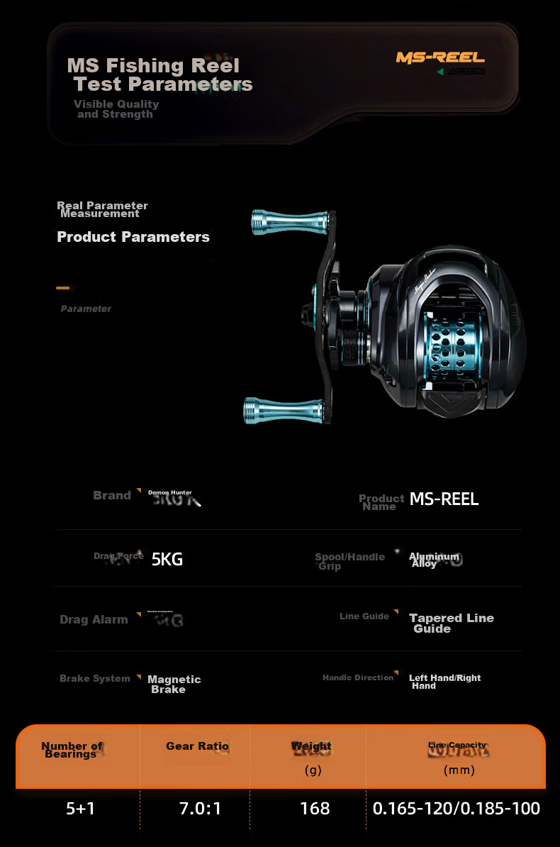Witcher 2.4m Magic Shadow M-Tuned Lure Rod Straight Handle Spinning Reel Lure Rod Set for Bass and Blackfish Fishing 14