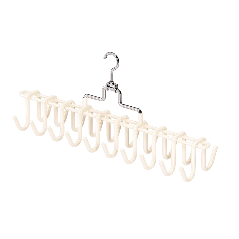 40,000 Kilometers Underwear Hanger Strap Multi-Functional No-Trace Storage Home Dormitory Student Non-Slip Clothes Drying Rack Milk Apricot