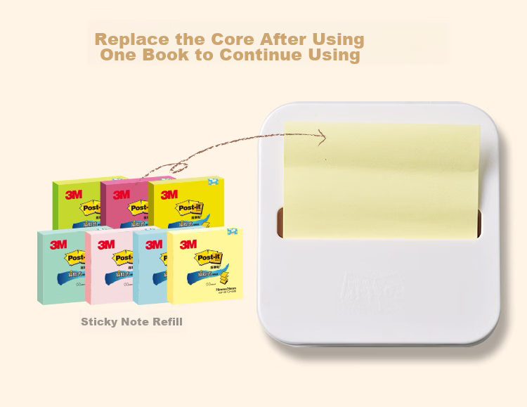 3M Sticky Notes Reminder Pads Memo Paper Notepad Dispenser Series Office School Supplies R330 (Yellow) 6
