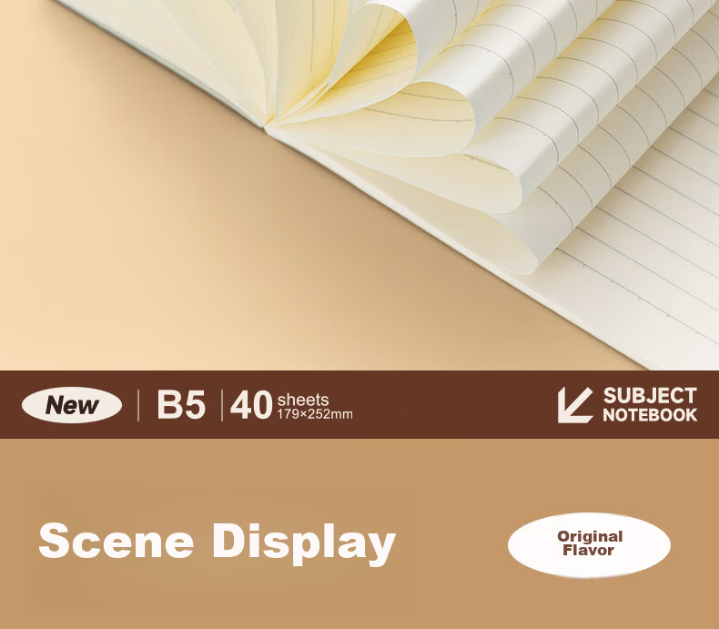 M&G Stationery B5 Math Error Book, Middle School English Correction Notebook, High School Student Error Organizer Tool, 40 Sheets Per Book MPYJPK59 24