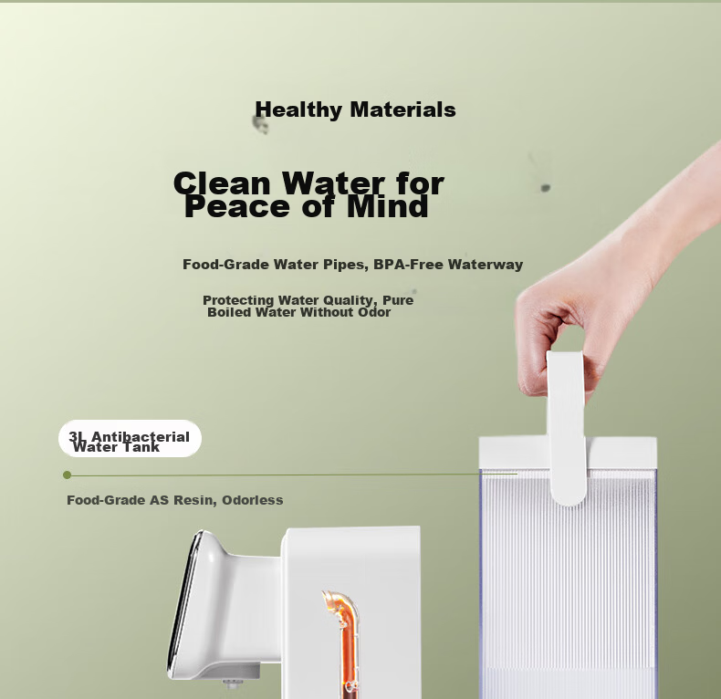 SUPOR Instant Hot Water Dispenser, 1S Rapid Heating Home Countertop Small All-In No Installation Required, Desktop Direct Drinking Machine, Mineralized Purified Drinking Machine for Milk And Electric Kettle, SW-JR30T06 13