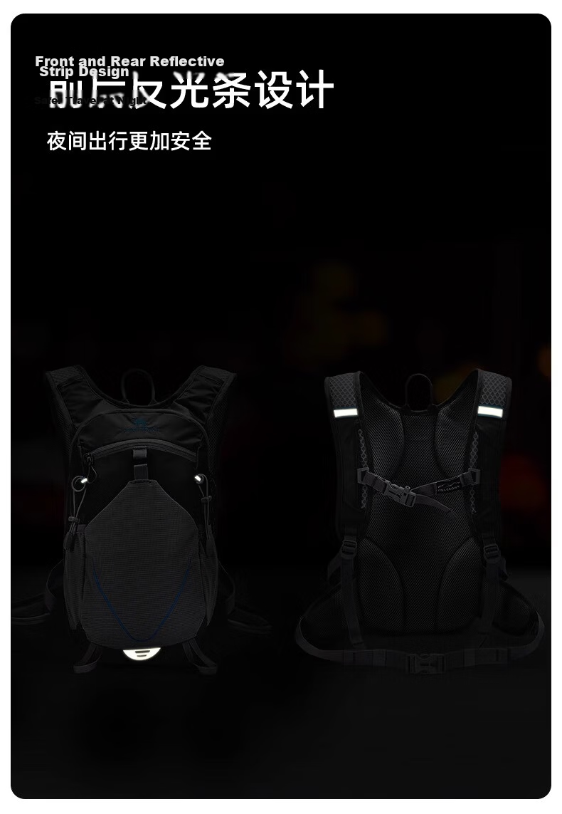 CAMEL Lightweight Unisex College Student Trail Running Cycling Outdoor Hiking Backpack 1152253010 Gray 9