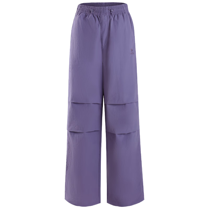 CAMEL Women's Outdoor Quick-Dry Pants Spring Summer Thin Cool Breathable Sun-Protective Wide-Leg Hiking Military Pants for Men