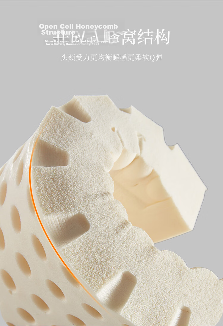 AiSleep Thailand Imported Talalay Natural Latex Pillow 95% Natural Latex Content 4