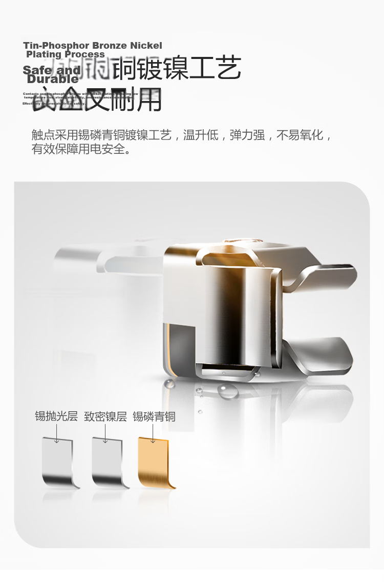 BULL Switch Socket G36 Series Splash-Proof Box Panel White Board G36B101, White Concealed Installatio 11