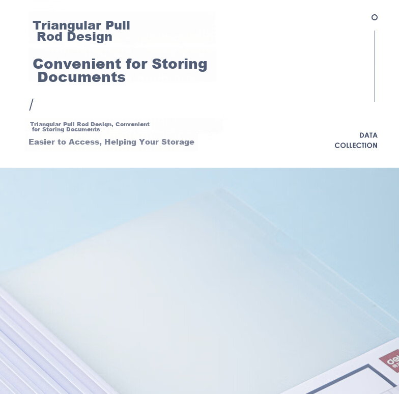 Deli 10-Pack A4 Transparent Lever Arch File Folder Resume Report Organizer Business Meeting Document Storage 33223 White 4