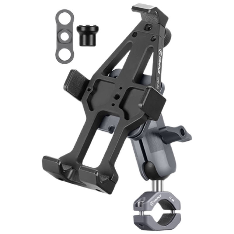FANAUE Motorcycle Electric Bike Phone Holder Shockproof Anti-Shake Bicycle Riding Navigation Mount CPC-05T6F (CC-05)