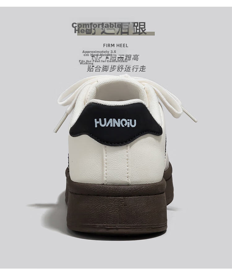 Global Original Vintage Style Black Women's Sneakers 2026 New Ins Versatile Thick Sole Height Increasing Skate Shoes 14