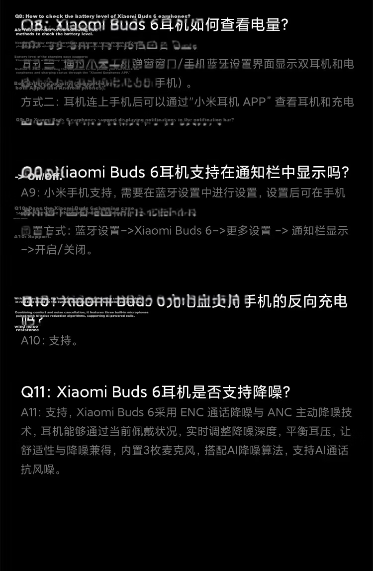 MI Xiaomi Buds 6 Semi-In-Ear Bluetooth Earphones Comfortable Fit Compatible with Android and Apple Phones Titanium Gold 26
