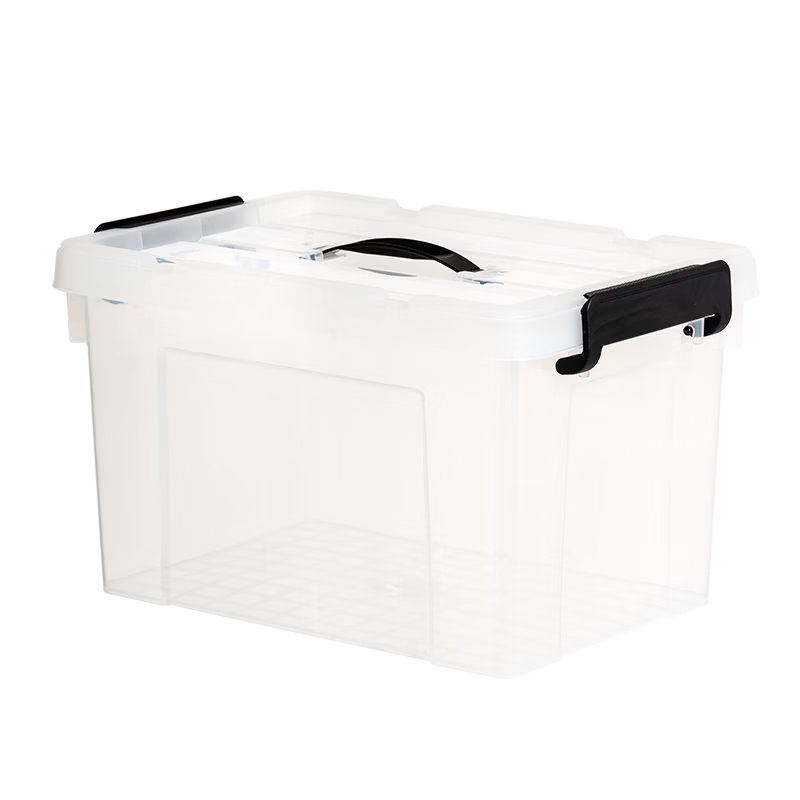Xitianlong Plastic Transparent Storage Box Thickened Portable Storage Container Clothes Organizer Extra Large 86L