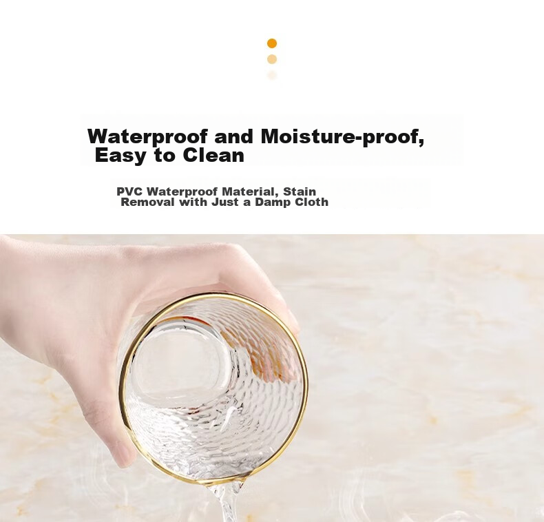 Washi Kitchen Oil-Proof Wall Sticker Self-Adhesive Imitation Tile Aluminum-Plastic Waterproof High-Temperature Resistant Bright White 40x80cm 5-Pack 6