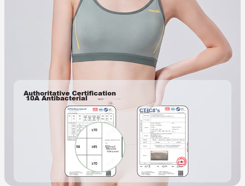 Miiow Teen Girls Seamless Sports Bra Shockproof Back Beauty Bra for Ages 12-18 29