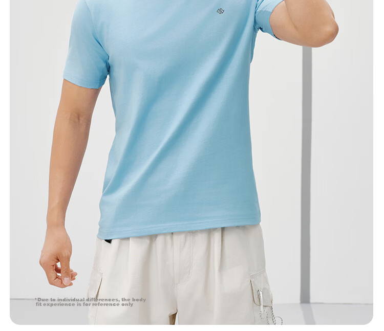 JD Original Summer Men's Sports Short-Sleeve Running Fitness Aerobic Sweat-Resistant Quick-Dry Wool T-Shirt, Phantom Green, M 13