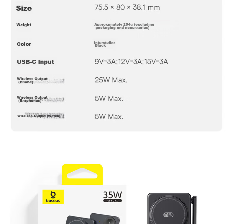 Baseus Apple Watch Charger PD 100W 2-in-1 Data Cable Watch Charging Cable Compatible with iPhone 17/16/15 and Watch S11/10/9/8/SE/Ultra 3 27