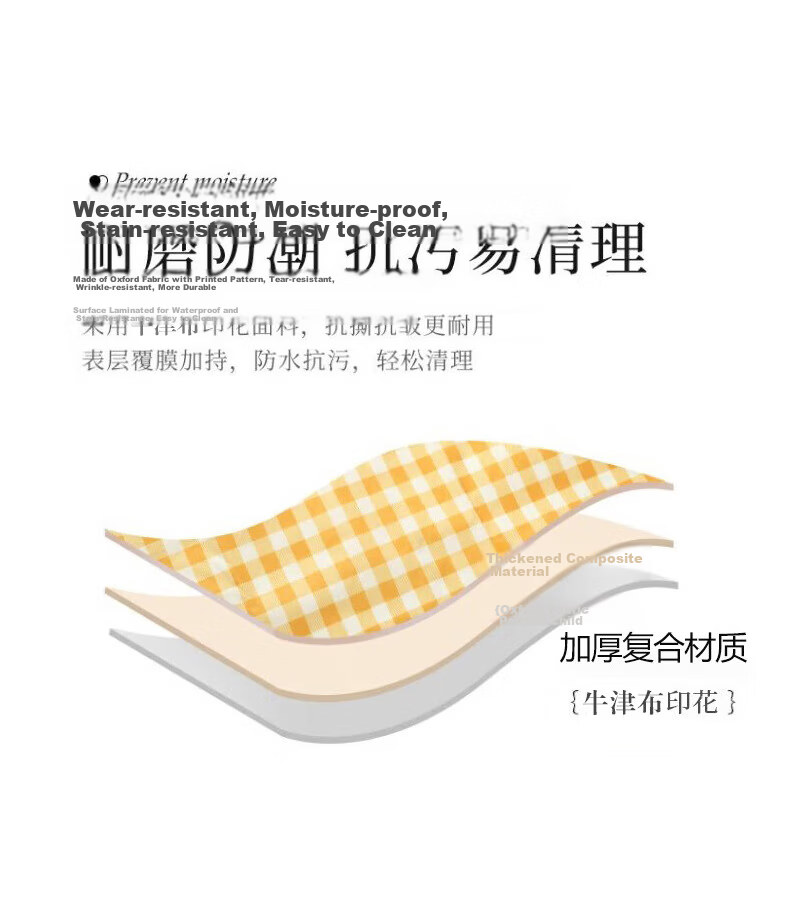 Geshu Thickened Large Picnic Mat Moisture-Proof Camping Mat Outdoor Cooking Ground Mat Foldable Portable Compact Tent Seat Cushion 4