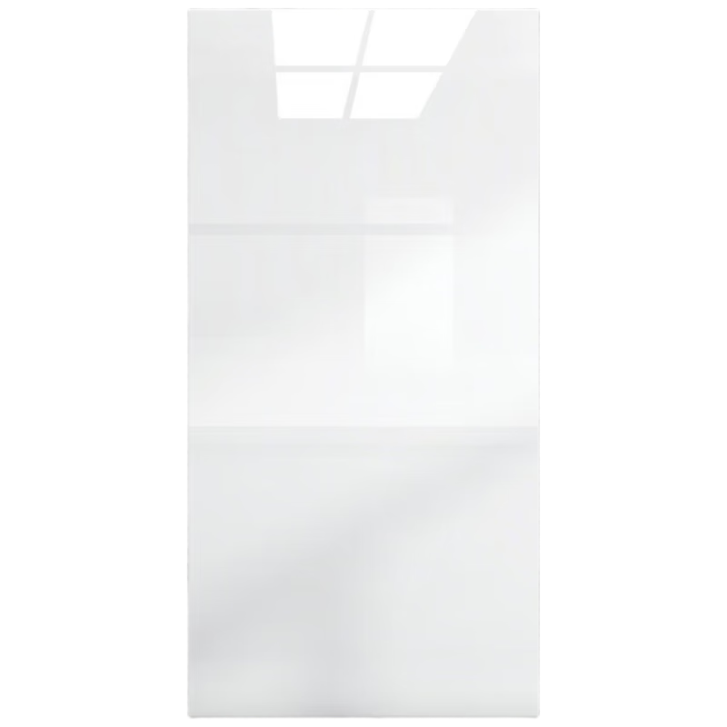 Washi Kitchen Oil-Proof Wall Sticker Self-Adhesive Imitation Tile Aluminum-Plastic Waterproof High-Temperature Resistant Bright White 40x80cm 5-Pack