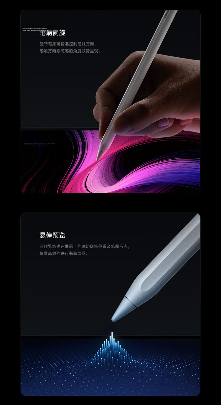 Xiaomi MI Pad 8 Pro [National Subsidy] 11.2-inch 3.2K Ultra HD Eye Protection Screen Snapdragon 8 Supreme Surge OS3 8+256GB Black 28