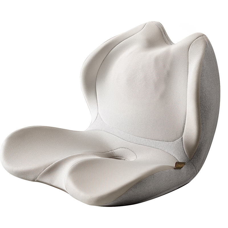 Ecomed German Lumbar Support Posture Chair Ergonomic Car Office Seat Cushion Waist Massager Back Support for Long Sitting Gift for Parents and Partner Birthday