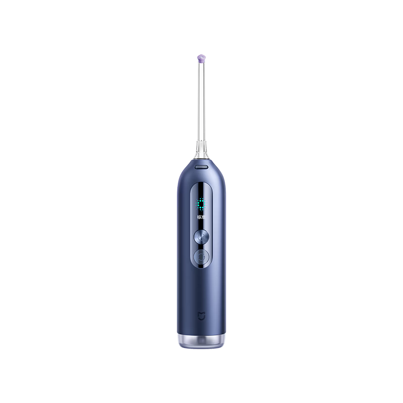 Mijia [Qixi Gift] Smart Water Flosser Pro with Futuristic Twilight Smart Large Color Screen, Dual-Module Water Tank, Dual-Use Device, Umbrella Water Flow for Better Gum Care
