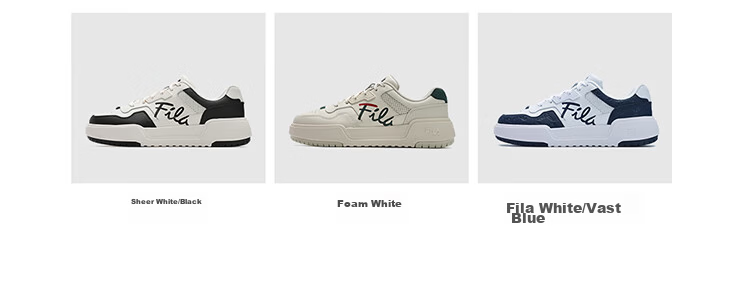 FILA Official [Yi Yangqianxi Edition] Men's Retro Square Casual Sneakers 17