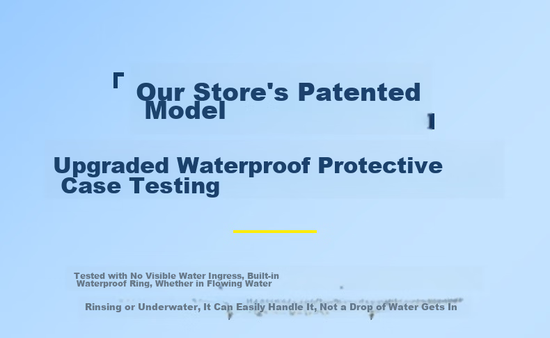 WITGOER IP68 Waterproof Case and Screen Protector for Apple Watch S9/8/7 iPhone Series Full Coverage Ultra-Thin Tempered Glass Film Accessories for Women 6